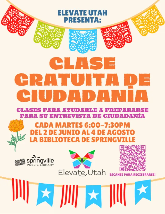 Clase Gratuita de Ciudadanía – Citizenship Prep Course